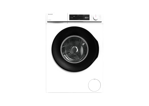 SHARP ES-NFA814BWB-DE Waschmaschine Frontlader/B / 8 kg / 1400 U/min/Advanced Inverter Motor/Allergy Smart / 15 Programme inkl. 15 min Kurzprogramm/AquaStop/Weiß SHARP ES-NFA814BWB-DE Waschmaschine Frontlader/B / 8 kg / 1400 U/min/Advanced Inverter Motor/Allergy Smart / 15 Programme inkl. 15 min Kurzprogramm/AquaStop/Weiß von SHARP