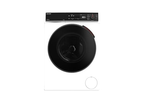 SHARP ES-PRO214WA-DE Waschmaschine Frontlader, 12kg, 1400U/min, Smarte Bedienung durch Veezy App, Dampffunktion, Inverter, 15 Programme, AquaStop, Weiß SHARP ES-PRO214WA-DE Waschmaschine Frontlader, 12kg, 1400U/min, Smarte Bedienung durch Veezy App, Dampffunktion, Inverter, 15 Programme, AquaStop, Weiß von SHARP