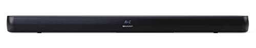 SHARP HTSB147 2.0 Soundbar 150W (USB, Bluetooth, HDMI, Optisch, AUX-In (3,5mm), Breite: 92cm) Slim-Design, LED-Display, schwarz von SHARP