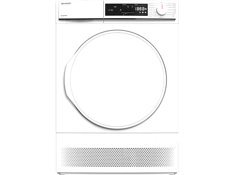 SHARP KD-NCA7S7PW91-DE Kondenstrockner (7 kg, B, Weiß) von SHARP