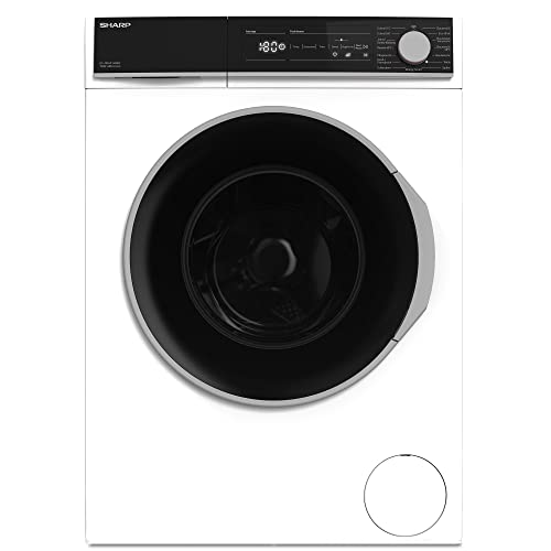 Sharp ES-NFH914AWC-DE Waschmaschine Frontlader/C / 9 kg / 1400 U/min/Advanced Inverter Motor/Dampf-Funktion / 15 Programme inkl. 15 min Kurzprogramm/AquaStop/Weiß Sharp ES-NFH914AWC-DE Waschmaschine Frontlader/C / 9 kg / 1400 U/min/Advanced Inverter Motor/Dampf-Funktion / 15 Programme inkl. 15 min Kurzprogramm/AquaStop/Weiß von SHARP
