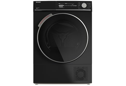 Sharp KD-NHH7S9GB21-DE Wärmepumpentrockner, 7 kg, 15 Programme inkl. 20 Min. Kurzprogramm, Schontrommel mit LED-Beleuchtung, Schwarz Sharp KD-NHH7S9GB21-DE Wärmepumpentrockner, 7 kg, 15 Programme inkl. 20 Min. Kurzprogramm, Schontrommel mit LED-Beleuchtung, Schwarz von SHARP