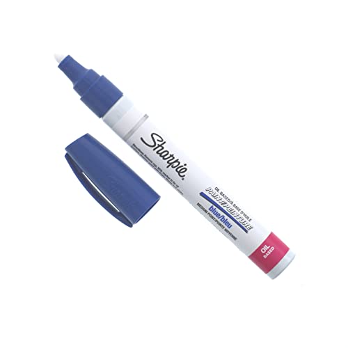 SHARPIE Oil-Based Paint Marker, Medium, Blue von SHARPIE