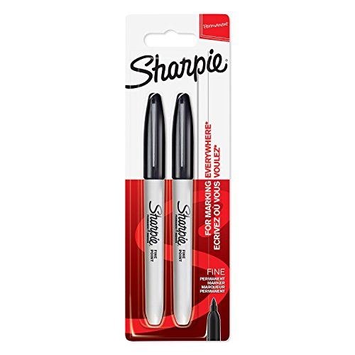 Sharpie 2024303 Permanente Tinte zur Verwendung auf Papier, Kunststoff, Metall und den meisten Anderen Oberflächen von SHARPIE