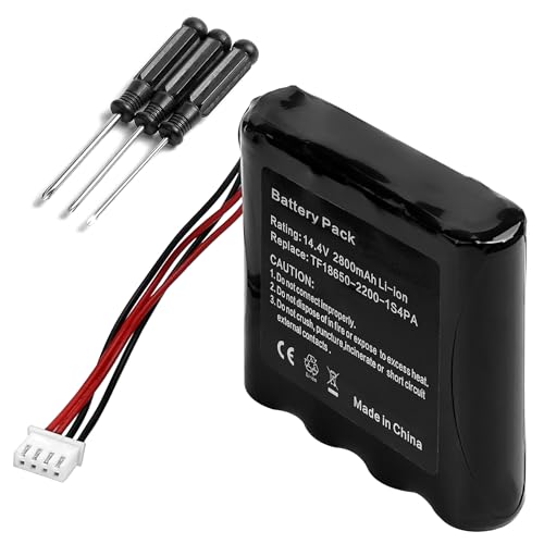 SHAWOROCE 2800mAh 14,4V Akku TF18650-2200-1S4PA Kompatibel mit Marshall Kilburn Lautsprecher Musik Portable Bluetooth Speaker Li-Ionen-Batterien mit 3 Schraubendreher von SHAWOROCE