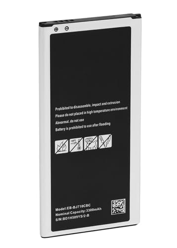 SHAWOROCE Akku EB-BJ710CBC Kompatibel mit Samsung Handy Telefon Galaxy J7 2016 2017 On8 SM-J710 SM-J727 Perx Sky Pro SM-J7108 SM-J7109 Mobile Smartphone Lithium-Ionen 3300mAh 3.85V Batterien von SHAWOROCE