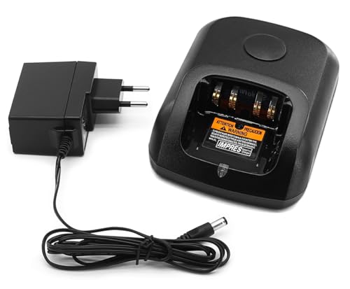 SHAWOROCE Ladegerät für Motorola Funkgerät DP2400 DP2400e DP3400 DP4400 DP4600 DP4801 XPR3300e Ni-MH Ni-CD Li-Ionen Akku, 8.4V, 400mA, Schwarz SHAWOROCE Ladegerät für Motorola Funkgerät DP2400 DP2400e DP3400 DP4400 DP4600 DP4801 XPR3300e Ni-MH Ni-CD Li-Ionen Akku, 8.4V, 400mA, Schwarz von SHAWOROCE