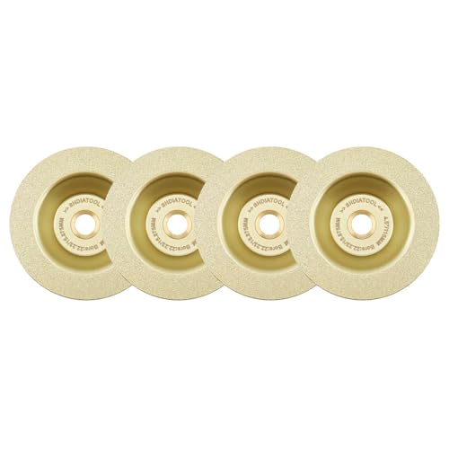 SHDIATOOL 115mm Diamant-Trennscheibe – 115mm Porzellanfliesen, Marmor & Keramik-Schneidscheibe für Winkelschleifer & Kreissägen – Schnelle, glatte Schnitte, langlebiges Schleifrad (4er Pack) von SHDIATOOL