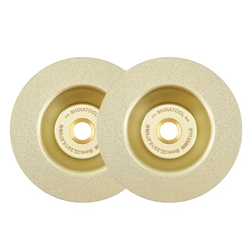 SHDIATOOL 125mm Diamant-Trennscheibe – 125mm Porzellanfliesen, Marmor & Keramik-Schneidscheibe für Winkelschleifer & Kreissägen – Schnelle, glatte Schnitte, langlebiges Schleifrad (2er Pack) von SHDIATOOL