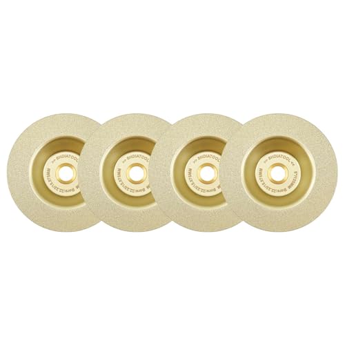 SHDIATOOL 125mm Diamant-Trennscheibe – 125mm Porzellanfliesen, Marmor & Keramik-Schneidscheibe für Winkelschleifer & Kreissägen – Schnelle, glatte Schnitte, langlebiges Schleifrad (4er Pack) von SHDIATOOL
