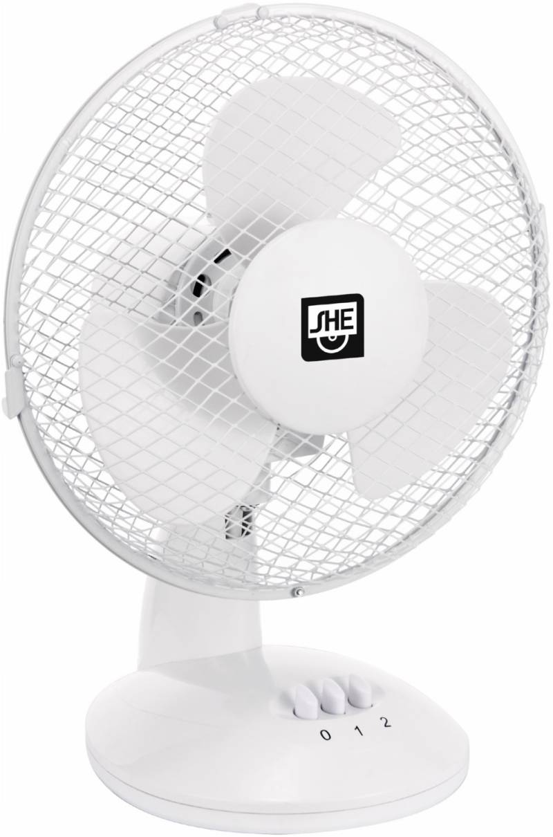 SHE23TI2001 Tischventilator weiß von SHE