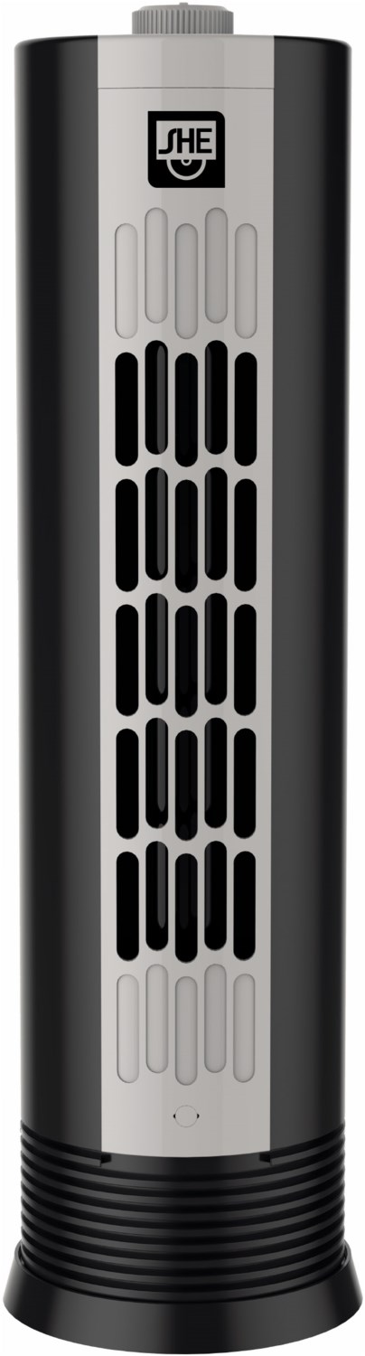 SHE39TU2002 Turmventilator schwarz/silber von SHE