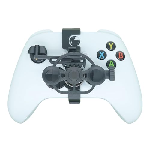 SHEAWA 3D Mini Lenkrad Controller für Xbox Serie X S, Carbon Fiber Design Gaming Racing Zubehör, Kompatibel mit Xbox Serie X S Controllern von SHEAWA