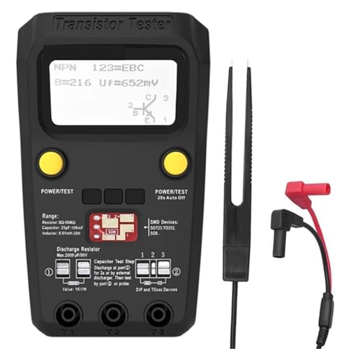 Multimeter, Mehrzweck-Transistor-MOS/PNP/NPN-SMD-Testmultimeter Dioden-Trioden-Kapazitätswiderstandsmessgerät LCD-Messgerät LCR-Messgerät Multimeter, Mehrzweck-Transistor-MOS/PNP/NPN-SMD-Testmultimeter Dioden-Trioden-Kapazitätswiderstandsmessgerät LCD-Messgerät LCR-Messgerät von SHEHUALI
