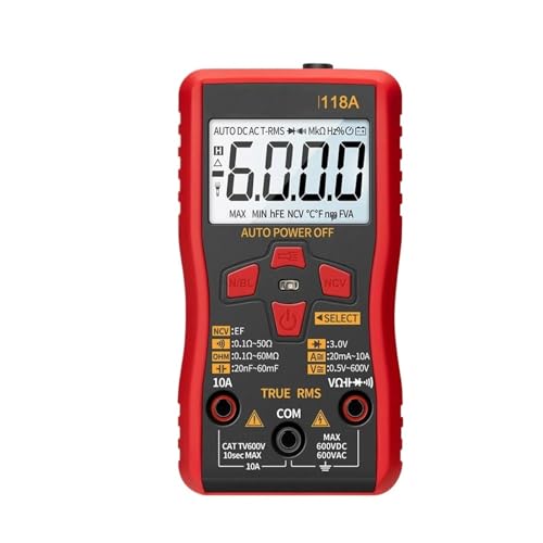 Multimeter, Smart Tester Mini 6000 Zählt Taschenlampe Digital-Multimeter Mit NCV Daten Halten Auto Mmultimetro True Rms Tranistor Meter Multimeter, Smart Tester Mini 6000 Zählt Taschenlampe Digital-Multimeter Mit NCV Daten Halten Auto Mmultimetro True Rms Tranistor Meter von SHEHUALI