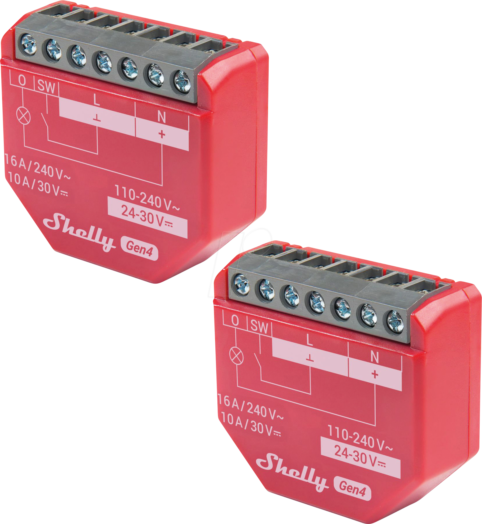 SHELLY 1PM G4-2 - Shelly 1PM Gen4, BT Matter Zigbee WLAN Messaktor,1-Kanal, 2er Pa SHELLY 1PM G4-2 - Shelly 1PM Gen4, BT Matter Zigbee WLAN Messaktor,1-Kanal, 2er Pa von SHELLY