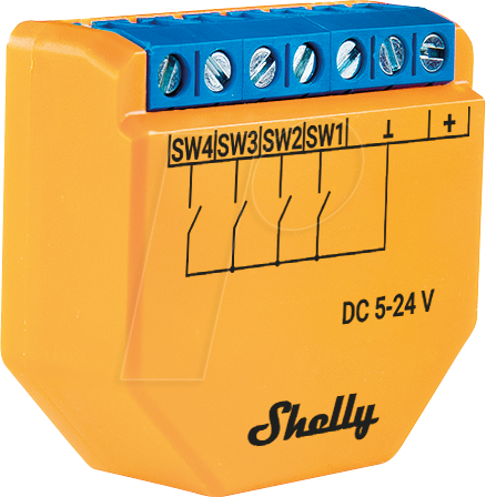 SHELLY PLUS I4DC - Shelly Plus i4 DC von SHELLY