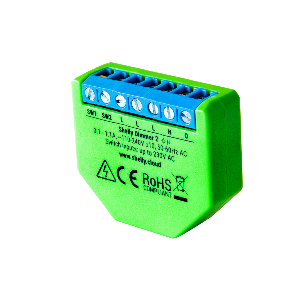 Shelly Unterputz "Dimmer 2" Relais LED Lichtcontroller Messfunktion Shelly Unterputz "Dimmer 2" Relais LED Lichtcontroller Messfunktion von SHELLY
