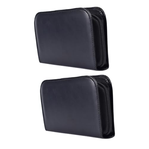 SHERCHPRY 2 Pcs Blutzuckermessgerät Aufbewahrungstasche Tragbare Tasche Tragetasche Schutzhülle Schwarz von SHERCHPRY
