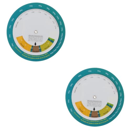 SHERCHPRY 2 Stück BMI Body Mass Index Plattenspieler BMI-Index-Diagramm für Männer hängende Höhentabelle BMI Quick Look Rad BMI-Rechner-Diagramm Waage Badezimmer BMI- Plastik SHERCHPRY 2 Stück BMI Body Mass Index Plattenspieler BMI-Index-Diagramm für Männer hängende Höhentabelle BMI Quick Look Rad BMI-Rechner-Diagramm Waage Badezimmer BMI- Plastik von SHERCHPRY