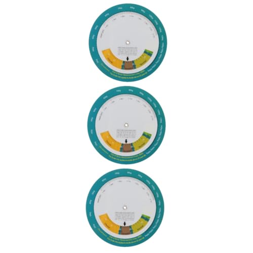 SHERCHPRY 3 Stück Bmi Body Mass Index Plattenspieler Gesundheitsinstrument Bmi-diagramm Für Frauen Hängende Höhentabelle Schnelle Übersicht Über Den Bmi Von Männern Waage Badezimmer Plastik SHERCHPRY 3 Stück Bmi Body Mass Index Plattenspieler Gesundheitsinstrument Bmi-diagramm Für Frauen Hängende Höhentabelle Schnelle Übersicht Über Den Bmi Von Männern Waage Badezimmer Plastik von SHERCHPRY