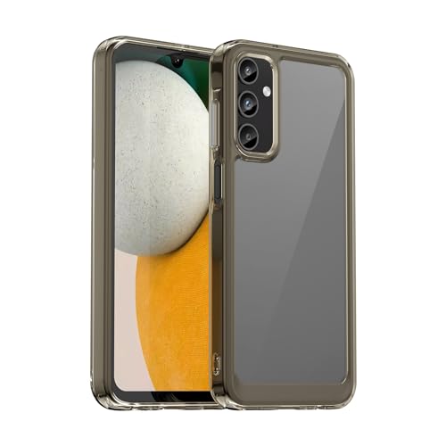 Handyhülle Kompatibel Samsung Galaxy A15 Hülle, PC + TPU Hybrid Technologie Hardcase, Stoßfester Schutzhülle, Vergilbungsfrei, Kristallklar Handygehäuse für Samsung Galaxy A15-Grau von SHIEID