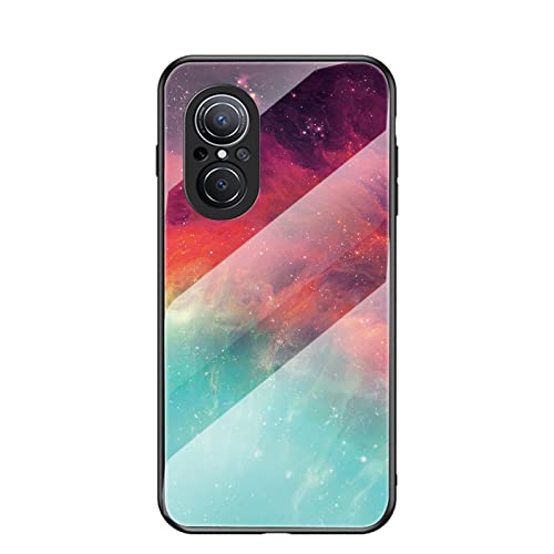 SHIEID Gradient Hülle für Huawei nova 9 SE Schlanke und Dünne Stoßfest Handytasche Rückseite mit TPU-Kanten Handyhülle für Huawei nova 9 SE (Farbe sternenklar) von SHIEID