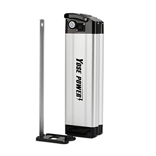 SHIMOST E-Bike Batterie 36V 18,2Ah 673Wh Fahrrad Li-ion Akku mit Ladegerät für 250W-1000W Motor MiFa, Rex, Prophete, Aldi, XH370-10J, Zhenlong/ZL1010-F (36V 18,2Ah Akku ohne Ladegerät) von SHIMOST