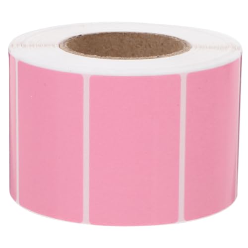 SHINEOFI 1 Rolle Farbiges Thermoetikettenpapier Aufkleber-etiketten Aufkleberpapier Selbstklebende Thermoetiketten Leer Etiketten Für Küchenvorräte Klebstoff -versandetiketten Rosa SHINEOFI 1 Rolle Farbiges Thermoetikettenpapier Aufkleber-etiketten Aufkleberpapier Selbstklebende Thermoetiketten Leer Etiketten Für Küchenvorräte Klebstoff -versandetiketten Rosa von SHINEOFI