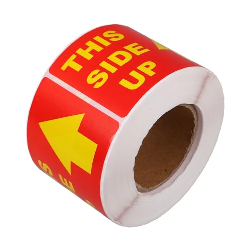 SHINEOFI 1 Rolle Warnschild Etiketten Gelb Versandaufkleber Verpackungsaufkleber Diese Vorsichtsaufkleber Paketverpackungsaufkleber Sicherheitsaufkleber Für Zerbrechliche Sendungen SHINEOFI 1 Rolle Warnschild Etiketten Gelb Versandaufkleber Verpackungsaufkleber Diese Vorsichtsaufkleber Paketverpackungsaufkleber Sicherheitsaufkleber Für Zerbrechliche Sendungen von SHINEOFI