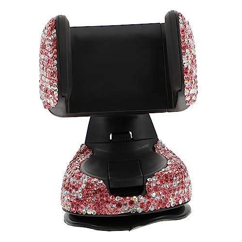 SHINEOFI 1 Satz Autotelefonhalter Magnet Mobile Unterstützung Inhaber Stand handyhalterung Handy Halterung Navigationshalterung Handyhalter Auto handyhalter Abs Rosa von SHINEOFI