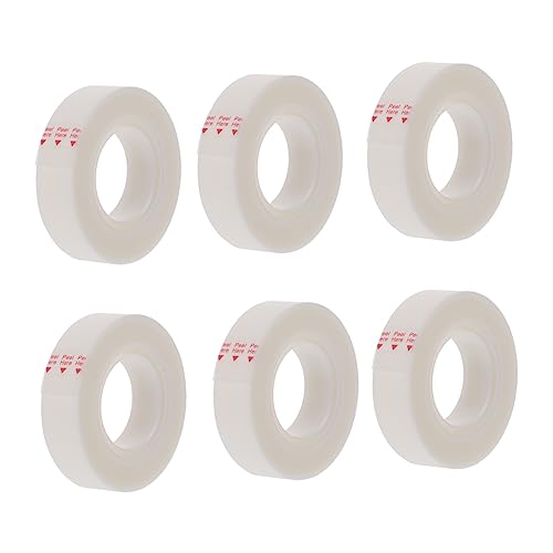 SHINEOFI 1 Satz Beschreibbares Band Streifen Klebeband Klar Korrekturband Abdeckband Durchsichtiges Klebeband Basteln Verpackung Versandklebeband Mattierender Film 6rollen SHINEOFI 1 Satz Beschreibbares Band Streifen Klebeband Klar Korrekturband Abdeckband Durchsichtiges Klebeband Basteln Verpackung Versandklebeband Mattierender Film 6rollen von SHINEOFI