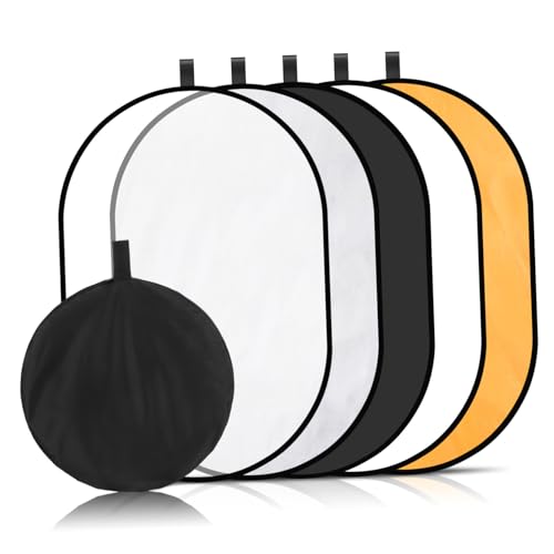 SHINEOFI 1 Satz Fotografie Reflektoren Tragbarer Reflektor Reflektorfotografie Lichtreflektor Studiozubehör Requisiten Für Die Produktfotografie Fotoreflektor Nylon SHINEOFI 1 Satz Fotografie Reflektoren Tragbarer Reflektor Reflektorfotografie Lichtreflektor Studiozubehör Requisiten Für Die Produktfotografie Fotoreflektor Nylon von SHINEOFI