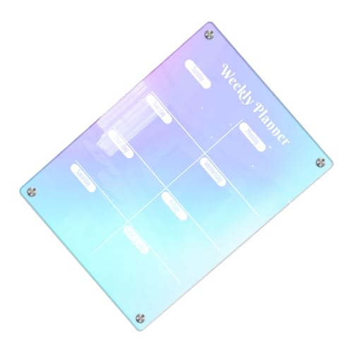 SHINEOFI 1 Satz Magnetischer Kühlschrankkalender Kalendertafel trocken abwischbar Magnettafel für die Wand kühlschrankorginizer kühlschranl organisator Klarsichttafel für den Kühlschrank SHINEOFI 1 Satz Magnetischer Kühlschrankkalender Kalendertafel trocken abwischbar Magnettafel für die Wand kühlschrankorginizer kühlschranl organisator Klarsichttafel für den Kühlschrank von SHINEOFI
