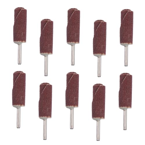 SHINEOFI 1 Satz Schleifkopf Für Schleifpapierstäbe Zubehör Schleifmaschinen Klappenrad Schleifscheibe Schleifrad Schleifpapierscheibe Klappenscheibe Säulenscheibe Sandpapier Rot 10 Stück SHINEOFI 1 Satz Schleifkopf Für Schleifpapierstäbe Zubehör Schleifmaschinen Klappenrad Schleifscheibe Schleifrad Schleifpapierscheibe Klappenscheibe Säulenscheibe Sandpapier Rot 10 Stück von SHINEOFI