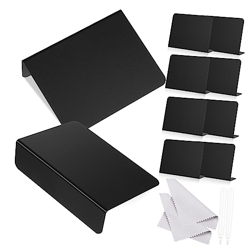 SHINEOFI 1 Satz Tafelschild für den Tisch Küchentafel Tischtafel Mini-Essensschilder weißer Kreidestift write board easy putz Etikett Kreidetafel Schild Kreidetafel Staffelei Zeichen Stoff von SHINEOFI