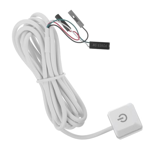 SHINEOFI 1.65M PC Power Button Externer Netzschalter für PC Langlebig LED Anzeige für Desktop Computer Einfache Bedienung für Effiziente Stromversorgung SHINEOFI 1.65M PC Power Button Externer Netzschalter für PC Langlebig LED Anzeige für Desktop Computer Einfache Bedienung für Effiziente Stromversorgung von SHINEOFI