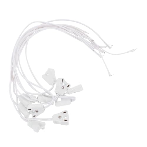 SHINEOFI 10 Stück Lampenanschlussleitung Lichtschlauch Anschlusskabel Lichtschlauchverbinder Lichtschlauch Anschlusskabel LED Röhrenzubehör LED Lichtschlauchkabel LED Röhrenzubehör Weißes SHINEOFI 10 Stück Lampenanschlussleitung Lichtschlauch Anschlusskabel Lichtschlauchverbinder Lichtschlauch Anschlusskabel LED Röhrenzubehör LED Lichtschlauchkabel LED Röhrenzubehör Weißes von SHINEOFI