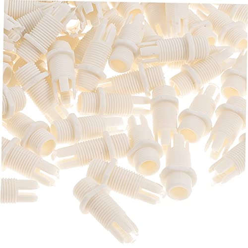 SHINEOFI 100Stücke Krachleuchterklammern Kabelgriffe für Pendelleuchten Wasserdichte Kabeldurchführung Effektive Kabelorganisation für Deckenlampen Reparatur Langlebiges SHINEOFI 100Stücke Krachleuchterklammern Kabelgriffe für Pendelleuchten Wasserdichte Kabeldurchführung Effektive Kabelorganisation für Deckenlampen Reparatur Langlebiges von SHINEOFI