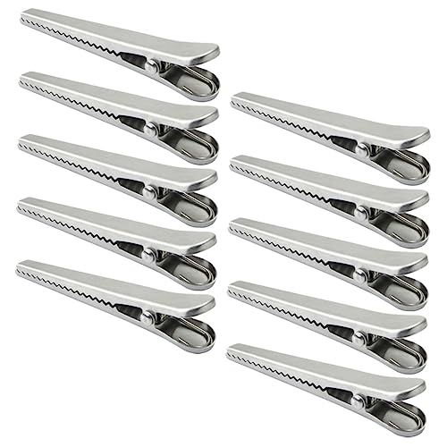 SHINEOFI 10Stücke Alligator Clips Hygienische Beutelklammern für Lebensmittel Stark Versiegelnd für Küchenfutterpakete Hält Snacks Frisch SHINEOFI 10Stücke Alligator Clips Hygienische Beutelklammern für Lebensmittel Stark Versiegelnd für Küchenfutterpakete Hält Snacks Frisch von SHINEOFI
