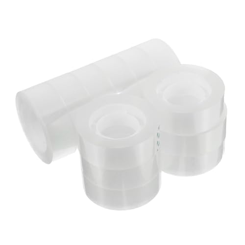 SHINEOFI 12 Rollen Verpackungsklebeband Für Büro, Schule Und Verpackungsprojekte. Stark Klebendes Rundes Klebeband Zum Verschließen Von Umschlägen Und Reparieren Von Papieren, 1,8 Cm X 30 SHINEOFI 12 Rollen Verpackungsklebeband Für Büro, Schule Und Verpackungsprojekte. Stark Klebendes Rundes Klebeband Zum Verschließen Von Umschlägen Und Reparieren Von Papieren, 1,8 Cm X 30 von SHINEOFI