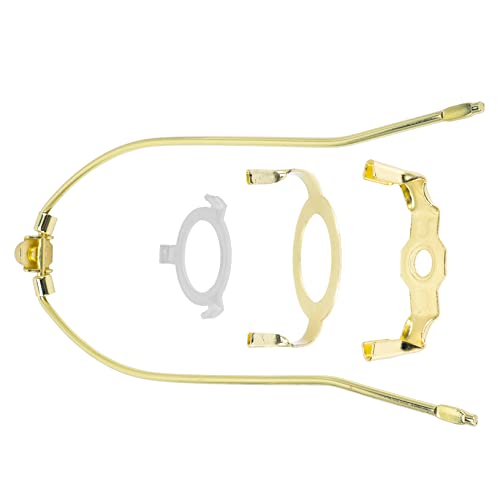 SHINEOFI 1Satz Lampenschirm DIY Lampenbausatz Robustem Eisenmaterial Für Tischlampen Und Stehlampen Adapter Für Wohnzimmer Schlafzimmer von SHINEOFI