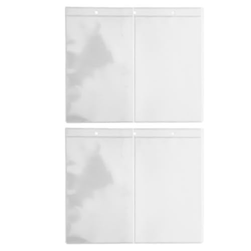 SHINEOFI 2 Beutel Ordner Währungshüllen 2 Taschen Durchsichtige Kunststoff-Währungsseiten Währungshalter Sammelalbum Seiten Für Papiergeld Geldscheine Banknoten SHINEOFI 2 Beutel Ordner Währungshüllen 2 Taschen Durchsichtige Kunststoff-Währungsseiten Währungshalter Sammelalbum Seiten Für Papiergeld Geldscheine Banknoten von SHINEOFI
