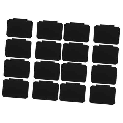 SHINEOFI 2 Sätze Korbetiketten Aufclipsen Clip Für Etikettenkarten Klebrig Kunststoffclips Kunstoffclips Einkaufskorb Preisschild Aufstecketiketten Für Vorratsbehälter Pp Black 8 Stück * 2 von SHINEOFI
