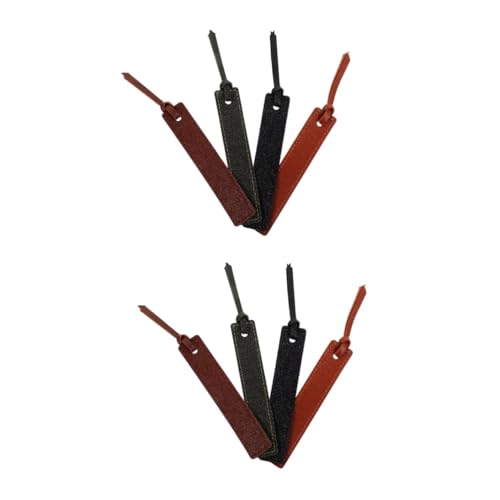 SHINEOFI 2 Sätze Lederhesezeichen Nähen Für Eckseite Lesezeichen Markieren Süßes Lesezeichen Buchseite Bookmarks Book Marks Leder-lesezeichen-lesung Zarte Lesezeichen Pu-leder 4 Stücke * 2 SHINEOFI 2 Sätze Lederhesezeichen Nähen Für Eckseite Lesezeichen Markieren Süßes Lesezeichen Buchseite Bookmarks Book Marks Leder-lesezeichen-lesung Zarte Lesezeichen Pu-leder 4 Stücke * 2 von SHINEOFI