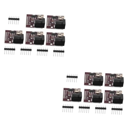 SHINEOFI 2 Sätze Mini-USB-lademodul Schnittstellenmodul Leistungsplatine USB-Strom USB-modul Professionelle Ladeplatine USB-netzteilmodul Material des Leistungsmoduls 5 Stück * 2 SHINEOFI 2 Sätze Mini-USB-lademodul Schnittstellenmodul Leistungsplatine USB-Strom USB-modul Professionelle Ladeplatine USB-netzteilmodul Material des Leistungsmoduls 5 Stück * 2 von SHINEOFI