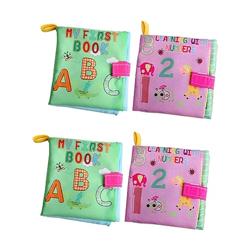 SHINEOFI 2 Sätze Stoffbuch Bildungsbuch 2 Stücke * 2 SHINEOFI 2 Sätze Stoffbuch Bildungsbuch 2 Stücke * 2 von SHINEOFI