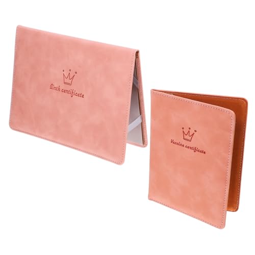 SHINEOFI Hülle Für Geburtsurkunde Für Neugeborene – 2er-pack Organizer Und Aufbewahrung Für Babys Strapazierfähige Gepolsterte Mappe Reisefreundlicher Zertifikatshalter Dokument SHINEOFI Hülle Für Geburtsurkunde Für Neugeborene – 2er-pack Organizer Und Aufbewahrung Für Babys Strapazierfähige Gepolsterte Mappe Reisefreundlicher Zertifikatshalter Dokument von SHINEOFI