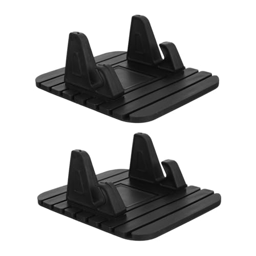 SHINEOFI 2 Stück Auto-Navigator-Halterung Auto Armaturenbrett Windschutzscheibe Mobile Auto Armaturenbrett Matte Schleudern Auto Telefon Halterung Autohalterung Unterlage Black SHINEOFI 2 Stück Auto-Navigator-Halterung Auto Armaturenbrett Windschutzscheibe Mobile Auto Armaturenbrett Matte Schleudern Auto Telefon Halterung Autohalterung Unterlage Black von SHINEOFI