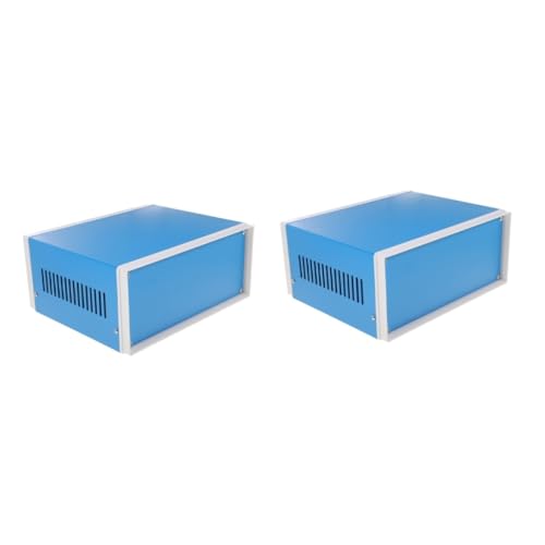 SHINEOFI 2 Stück Box Metallgehäuse Tragbares Projektgehäuse Mit Hartem Elektronischen Produkt Kleine Aluminium Projektboxen Behältergehäuse Für Anschlussstellen Wetterfeste Schaltkästen SHINEOFI 2 Stück Box Metallgehäuse Tragbares Projektgehäuse Mit Hartem Elektronischen Produkt Kleine Aluminium Projektboxen Behältergehäuse Für Anschlussstellen Wetterfeste Schaltkästen von SHINEOFI